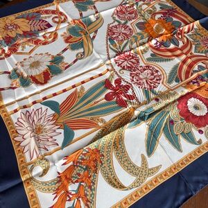 Vintage Silk Ferragamo Scarf, New in box, never worn